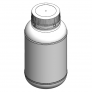 BOK-1000R Round Intact Screw Bottle