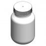 JR-120 Small Mouth Round Screw Bottle