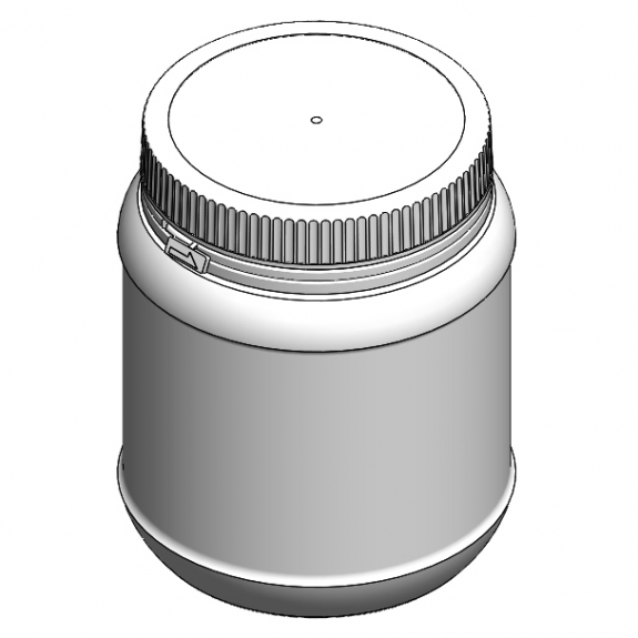 AOK-450 Round Intact Flip Bottle-1