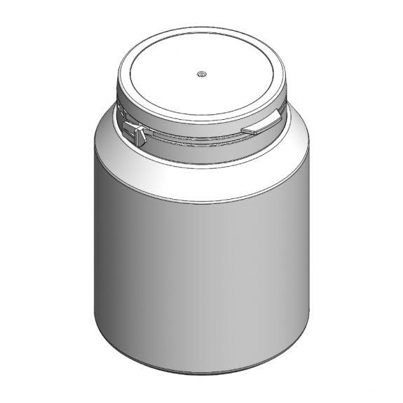 AOK-500 Round Intact Flip Bottle-1