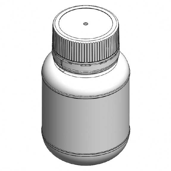 BOK-151R Round Intact Screw Bottle-1
