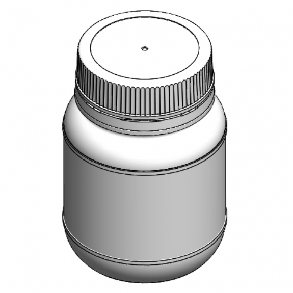 BOK-250 Round Intact Screw Bottle-1