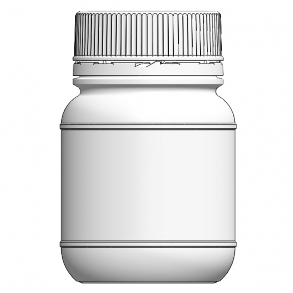 BOK-251R Round Intact Screw Bottle