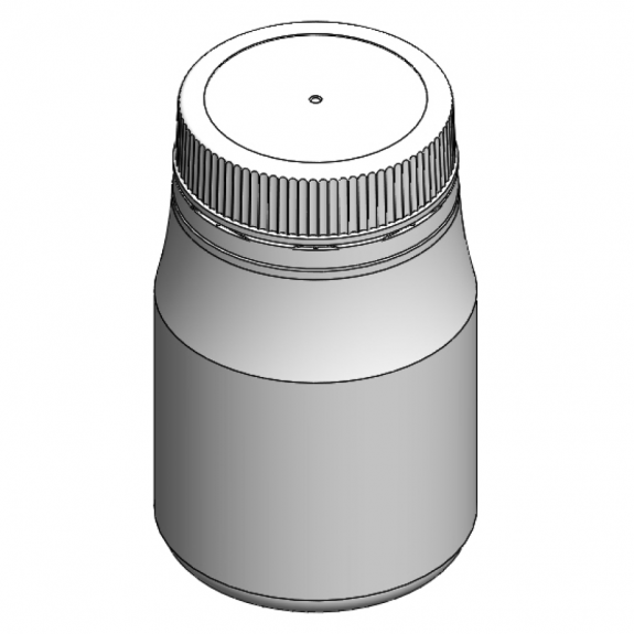 BOK-255 Round Intact Screw Bottle-1