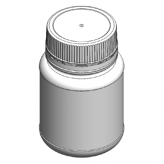 BOK-271R Round Intact Screw Bottle-1