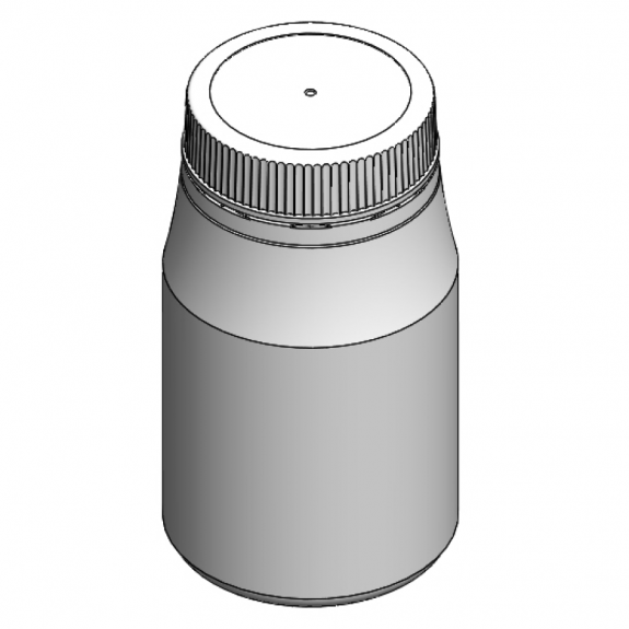 BOK-300 Round Intact Screw Bottle-1