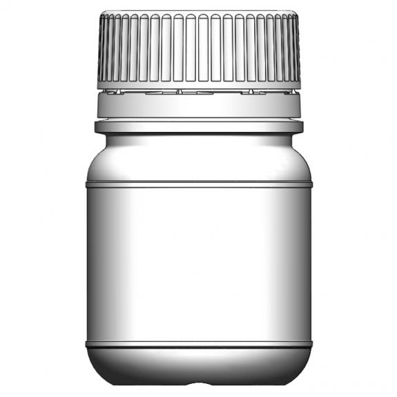 BOK-50 Round Intact Screw Bottle