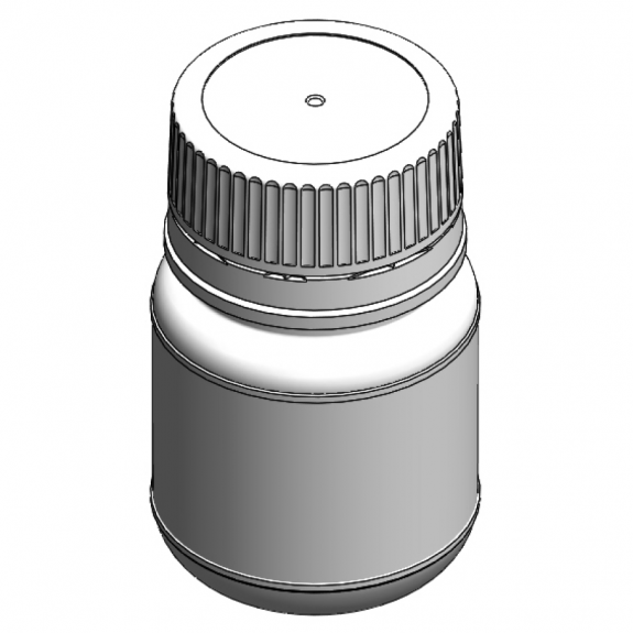 BOK-50 Round Intact Screw Bottle-1