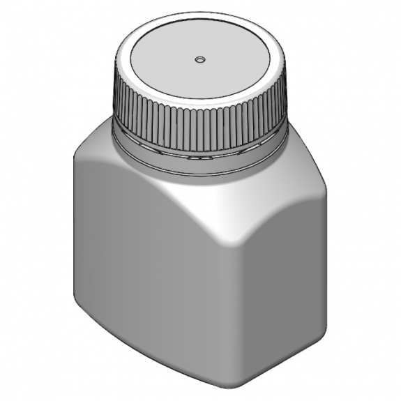 CHT-125 方形原封旋蓋瓶-1