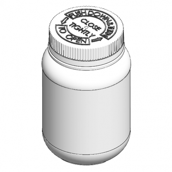 HCAOK-300 兒童安全瓶/DMF-1