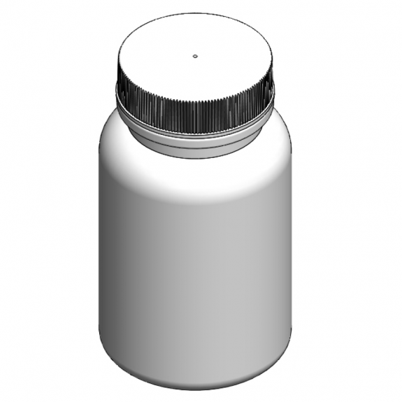 JSA-200 Small Mouth Round Screw Bottle-1