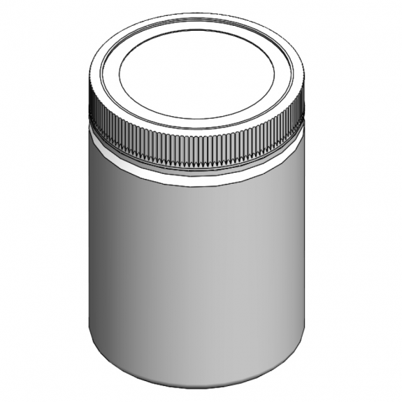 TAK-1000 Wide Mouth Straight Screw Bottle-1