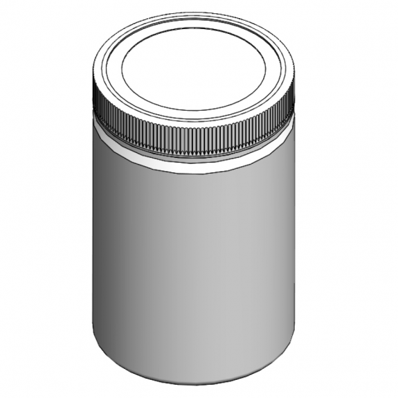 TAK-1700 Wide Mouth Straight Screw Bottle-1