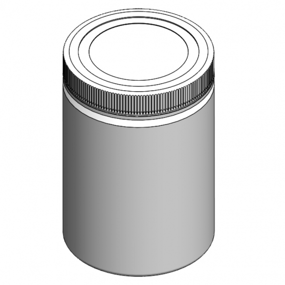 TAK-2100  Wide Mouth Straight Screw Bottle-1