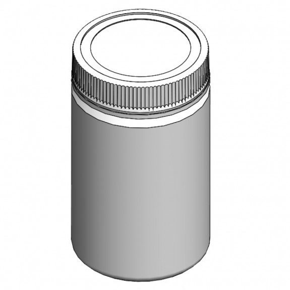 TAK-390 Wide Mouth Straight Screw Bottle-1