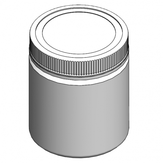 TAK-500  Wide Mouth Straight Screw Bottle-1