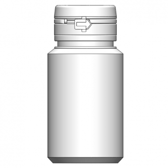 AOK-60 Round Intact Flip Bottle