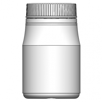 BOK-255 Round Intact Screw Bottle